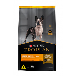 Ração Pro plan Cães Adultos Raças Pequenas Calorias Reduzidas Frango e Arroz - 1/7,5kg